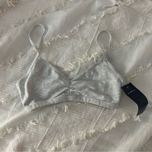 Brandy Melville Light Gray Bralette